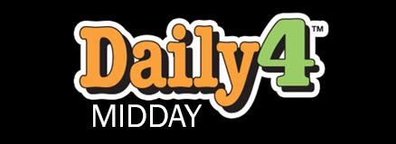 Daily 4 Midday Results .